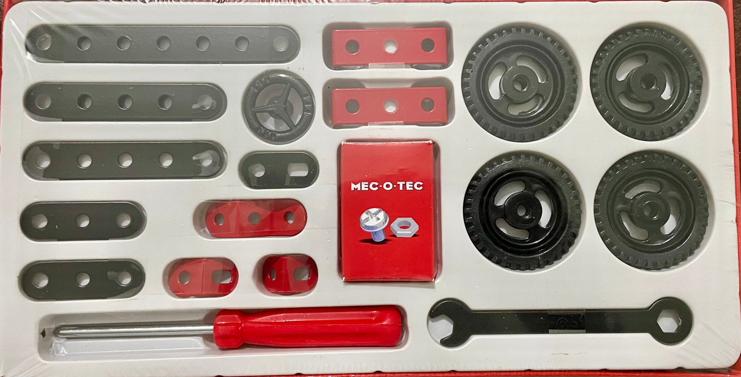 Puvis - MEC-O-TEC Cars -1 Metal Construction Toy, Building Blocks, Educational Toys for 7+ yrs Boys and Girls, Multicolor