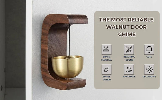 Wooden Door Bell