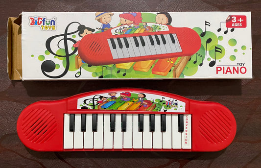 Portable Piano, Musical Toy for Kids, Power Source: 2xAA Battery (Not Included) - Color may change